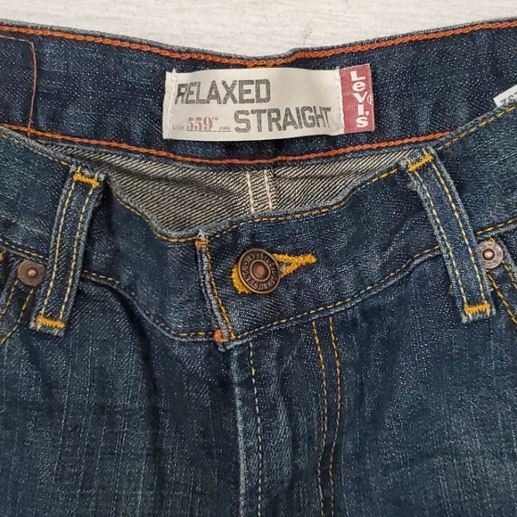 Men's Relax Straight Levi's Jeans Size W 30 L 32 - Picture 3 of 5